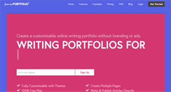 Desktop Screenshot of journoportfolio.com