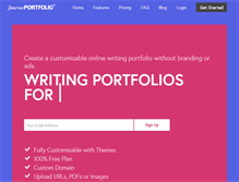 Tablet Screenshot of journoportfolio.com